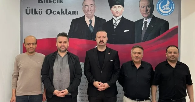 Bilecik te esnaf odalarından Ülkü Ocakları na buluşma Bilecik Haberleri
