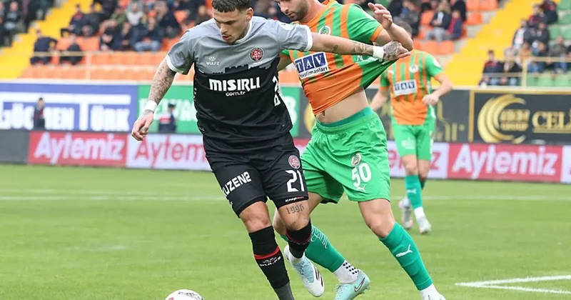 Fatih Karagümrük Alanyaspor! Süper Lig de günün ilk maçı CANLI