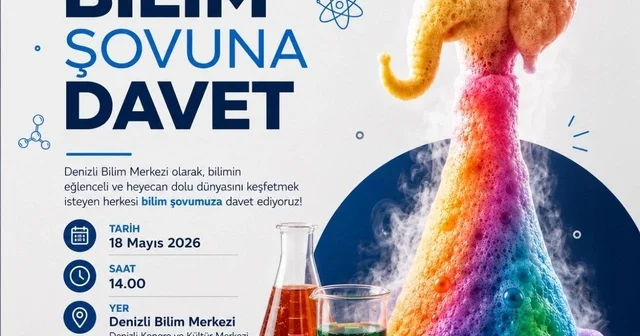 Denizli Bilim Merkezi nde her yaşa uygun Bilim Şovu yapılacak Denizli Haberleri