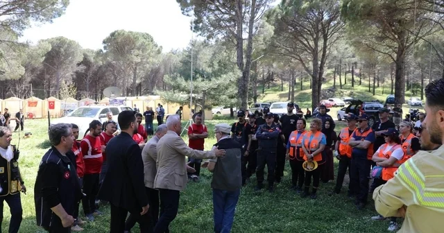 Kazdağları nda gerçeğini aratmayan arama kurtarma tatbikatı Balıkesir Haberleri