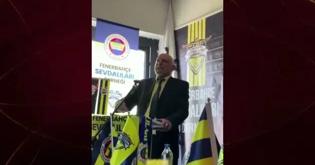 Aziz Yıldırım’dan dernek başkanına esprili çıkış salonda kahkaha yarattı