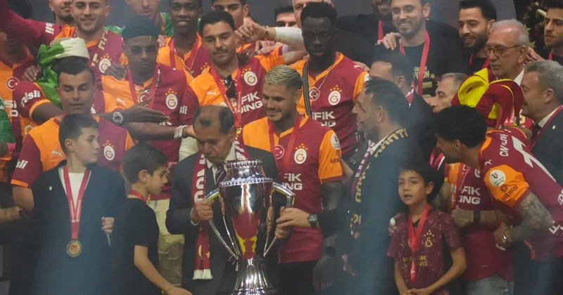 TFF den Galatasaray a rest! Şampiyonluk töreninde soğuk savaş Sözcü Gazetesi
