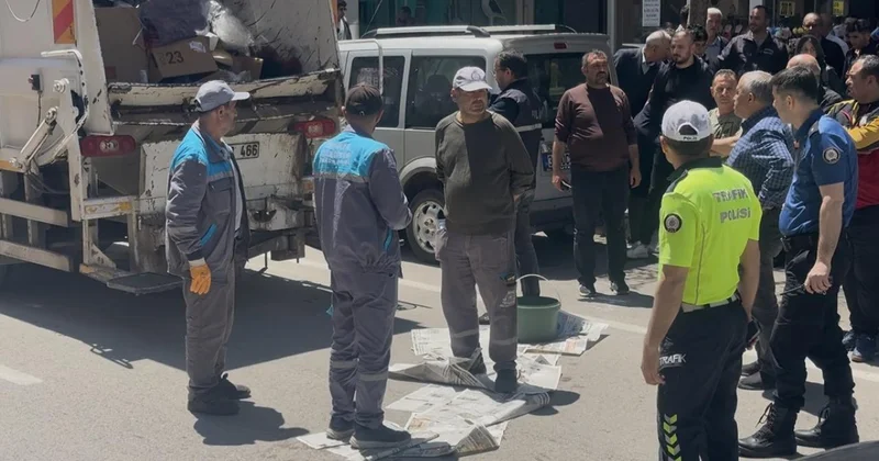 Isparta da çöp toplama kamyonuna sıkışan işçi öldü