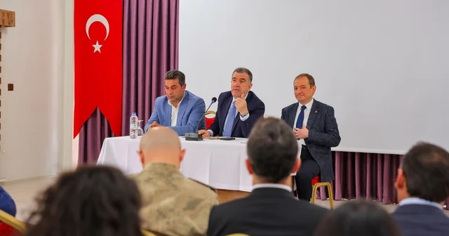KÖYDES yatırımları ve köylerin ihtiyaçları toplantıda ele alındı Bayburt Haberleri