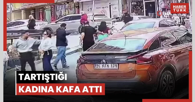 Trafikte tartıştığı kadına kafa atan sosyal medya fenomenine ağır ceza: Saldırı anı kamerada