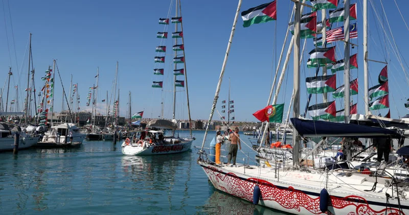 Küresel Sumud Filosu Konvoyu yeniden yola çıktı Dış Haberler