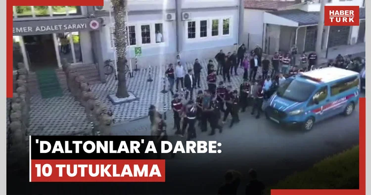 Daltonlar a darbe: 10 tutuklama