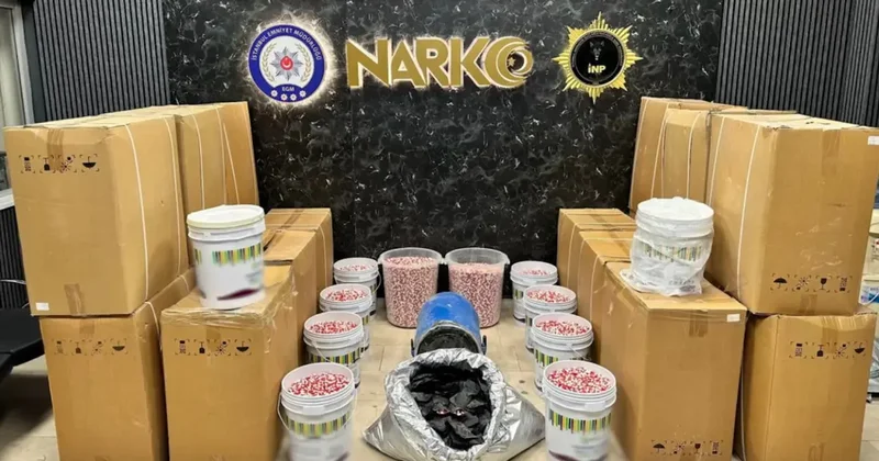 Beykoz ve Pendik te uyuşturucu madde operasyonu