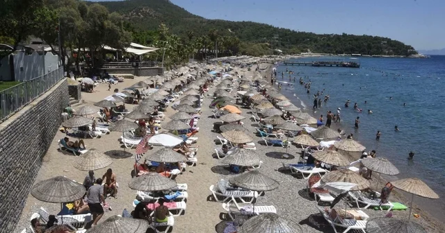 Bodrum da özel plajlarda harcama limitleri 2 bin TL den başlıyor Muğla Haberleri