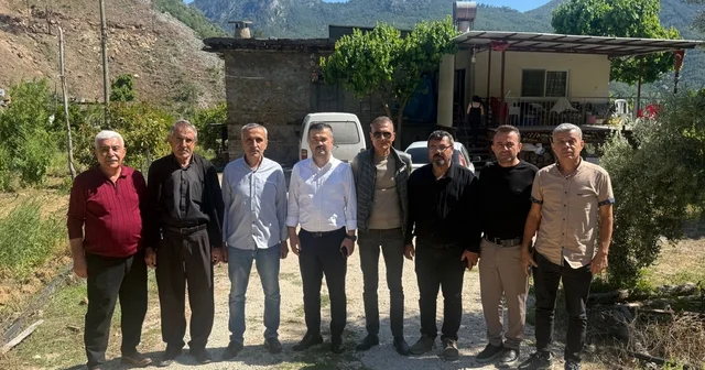 MHP Anamur ilçe Başkanı Mehmet Yayla mahalle ziyaretlerini sürdürüyor Mersin Haberleri