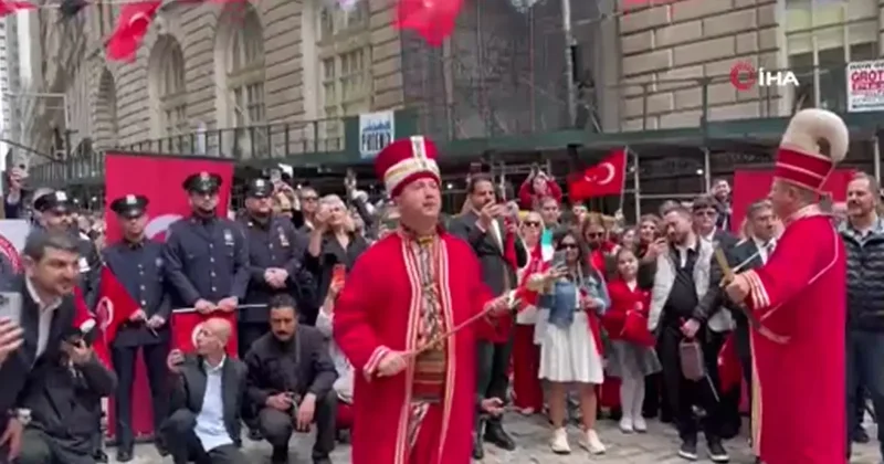 New York’ta mehter gösterisine büyük ilgi