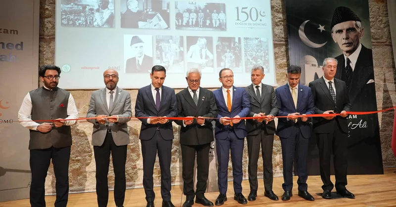 Pakistan’ın kurucusu Cinnah’ın hayatı ve mücadelesini anlatan sergi açıldı