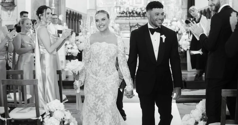 Perrie Edwards ve Alex Oxlade Chamberlain evlendi Magazin haberleri