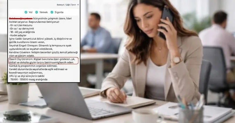 Dekolteyi seven çalışan ilanı verdiler: Asistan için teklif edilen maaş dikkat çekti Sözcü Gazetesi