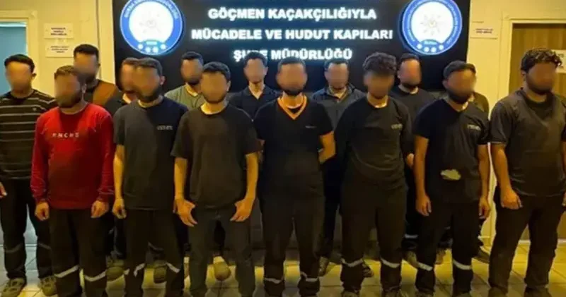 Kaçak göçmenlere yer temin edip, çalıştıran 2 şüpheliye gözaltı