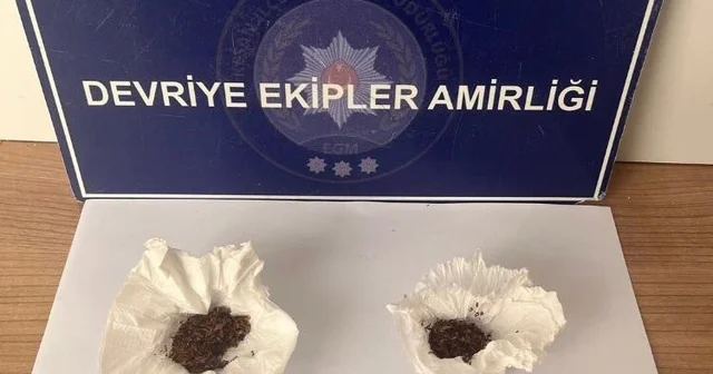 Keşan da polisin durdurduğu 5 şüpheliden uyuşturucu madde ele geçirildi Edirne Haberleri Habertürk Yerel Haberler