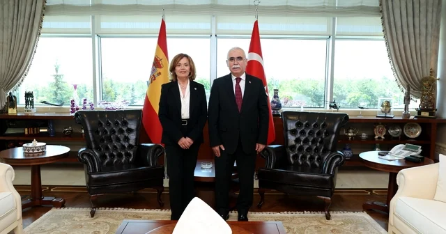 AYM Başkanı Özkaya, İspanya Anayasa Mahkemesi heyetiyle bir araya geldi Ankara Haberleri Habertürk Yerel Haberler
