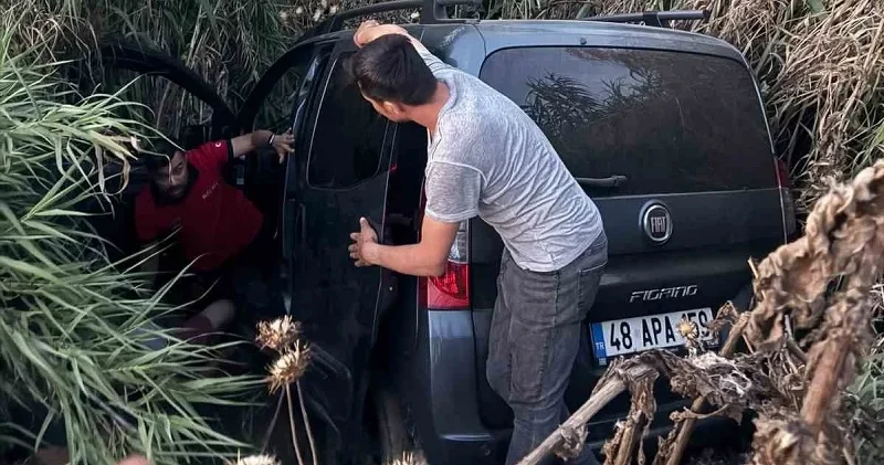 Kayıp olarak aranıyordu: Aracı ile sazlığa uçtuğu ortaya çıktı Aydın Haberleri