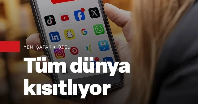 Türkiye ve dünyada sosyal medyaya peş peşe yaş kısıtlaması VİDEO İZLE