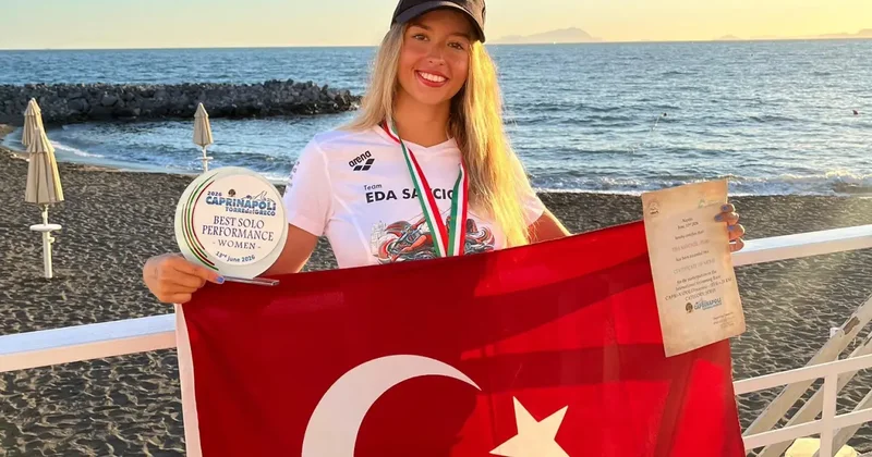17 yaşında İtalya da tarih yazdı! İlk Türk sporcu oldu