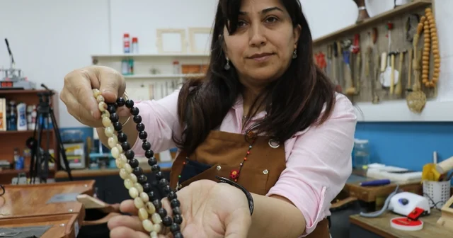 Manda ve koç boynuzları, usta ellerde takıya dönüşüyor Sivas Haberleri Habertürk Yerel Haberler