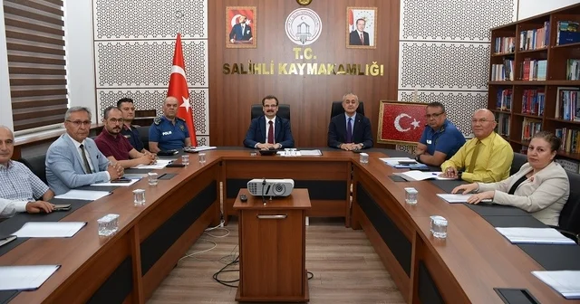 Salihli de YKS koordinasyon toplantısı gerçekleştirildi Manisa Haberleri Habertürk Yerel Haberler