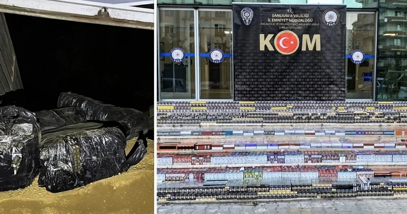 TIR da 3 milyon liralık kaçak malzeme ele geçirildi: Sürücü tutuklandı Şanlıurfa Haberleri