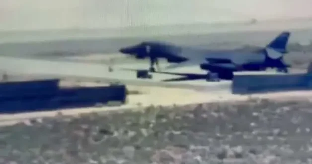 ABD nin dev bombardıman uçağı düştü! İşte ilk görüntüler