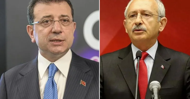 İmamoğlu ndan Kılıçdaroğlu na olay sözler: Huzurunuzun kaçmaması için bu kişiyi kaale almayın