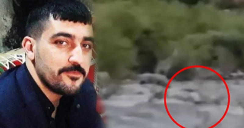 Arkadaşlarının çabası yetmedi, girdiği çayda metrelerce sürüklendi! Sözcü Gazetesi