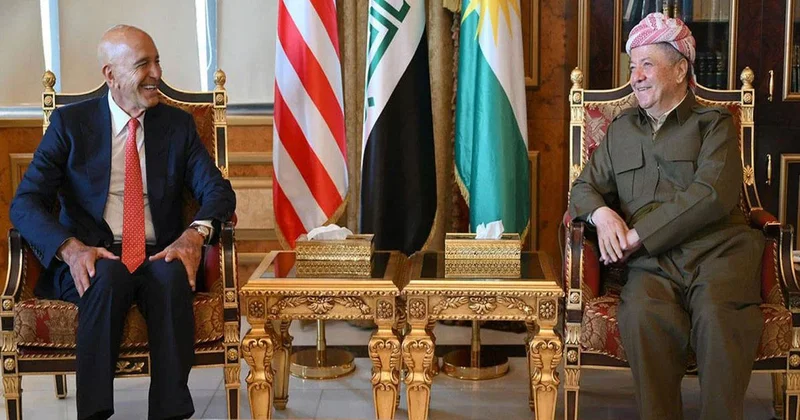 Büyükelçi Tom Barrack tan yoğun Kuzey Irak mesaisi