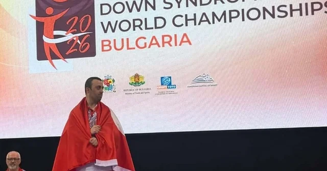 Down Sendromlular Dünya Şampiyonası nda Alper Öztürk zirvede İzmir Haberleri Habertürk Yerel Haberler