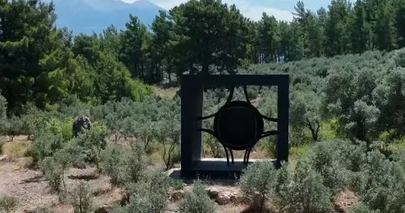 Zeytinlikte görüp ihbar ettiler! Gizemli yapının sırrı çözüldü