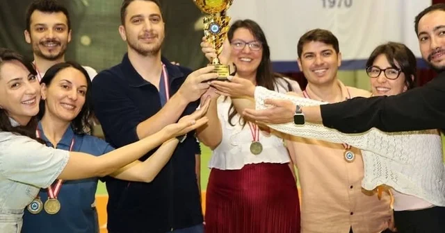 ESOGÜ Personel Turnuvasında kupalar sahiplerini buldu Eskişehir Haberleri Habertürk Yerel Haberler