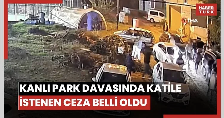 Kanlı park davasında katile istenen ceza belli oldu