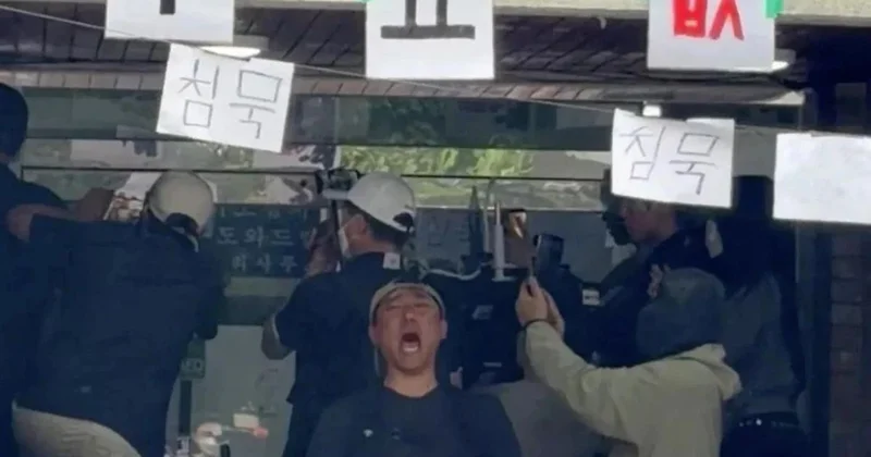 Güney Kore de oy pusulası yetersizliği protestoları 11. günde