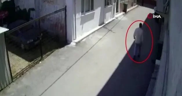 Bursa’da kurşunların havada uçuştuğu anlar kamerada