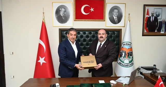 Göksu dan İnönü Belediyesine ziyaret Eskişehir Haberleri Habertürk Yerel Haberler