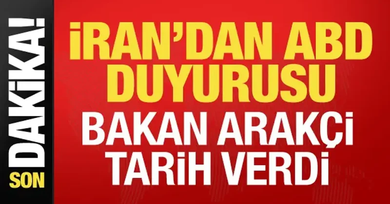 Son dakika... Arakçi: Müzakereler Cuma günü başlıyor