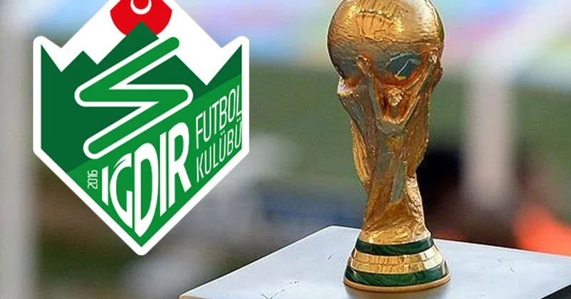 Iğdır FK dünya devleriyle aynı listede! Dünya Kupası na damga vurdular