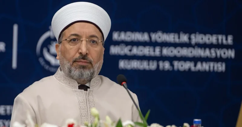 Diyanet İşleri Başkanı Arpaguş tan yeni hicri yıl mesajı Aktüel Haberleri