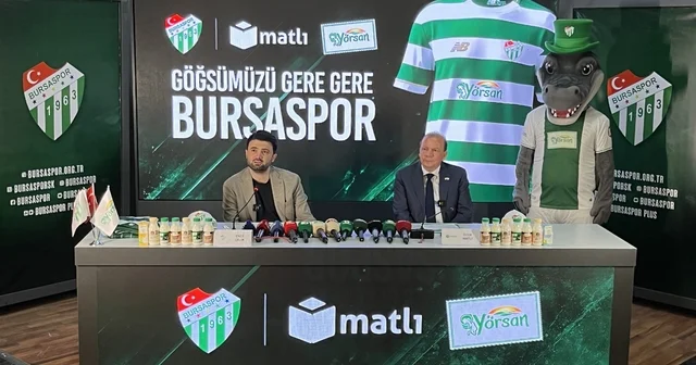 Bursaspor, 70 milyonluk sponsorluğuna imza attı Bursa Haberleri Habertürk Yerel Haberler