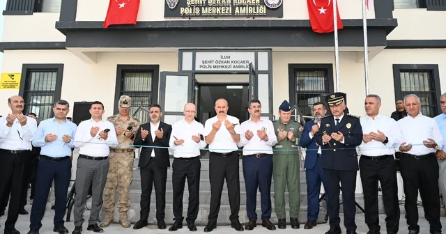 Batman da Şehit Özkan Kocaer Polis Merkezi Amirliği hizmete açıldı Batman Haberleri