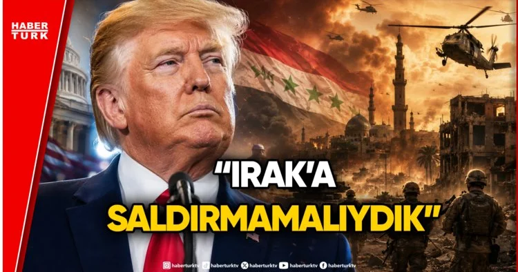 Trump ın Irak Çıkışı Gündem Oldu! Orduya İhtiyacımız Yok