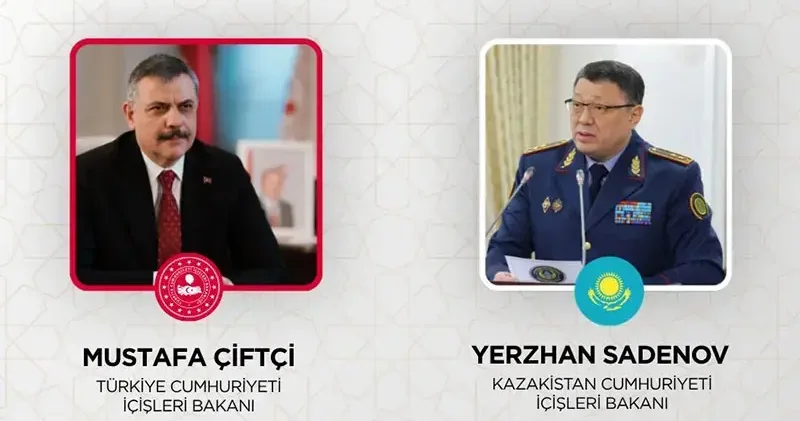 Bakan Çiftçi, Kazakistanlı mevkidaşı Sadenov ile görüştü
