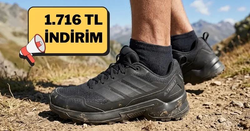 Her adımda güven ve konfor: adidas Terrex ayakkabı fırsat ürünü oldu