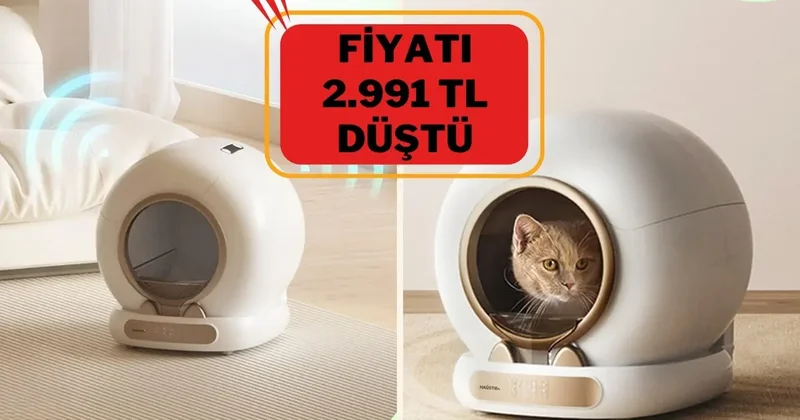 Kediniz için maksimum güvenlik ve hijyen: Haustier Kedi Tuvaleti indirimde