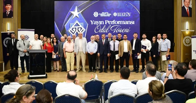 MTÜ de akademik kurul toplandı, başarılı akademisyenler ödüllendirildi Malatya Haberleri Habertürk Yerel Haberler