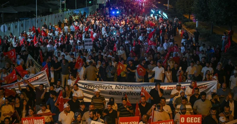 Ankara da 15 Temmuz dolayısıyla kortej düzenlendi