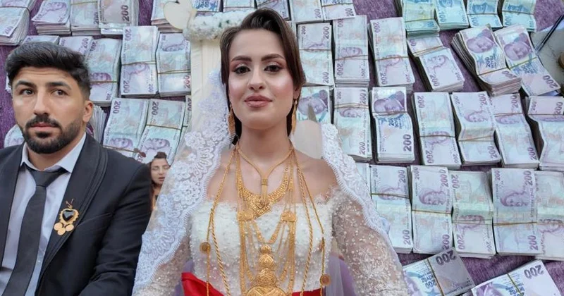 İki Gün İki Gece Süren Düğünde 6 Milyon Takı